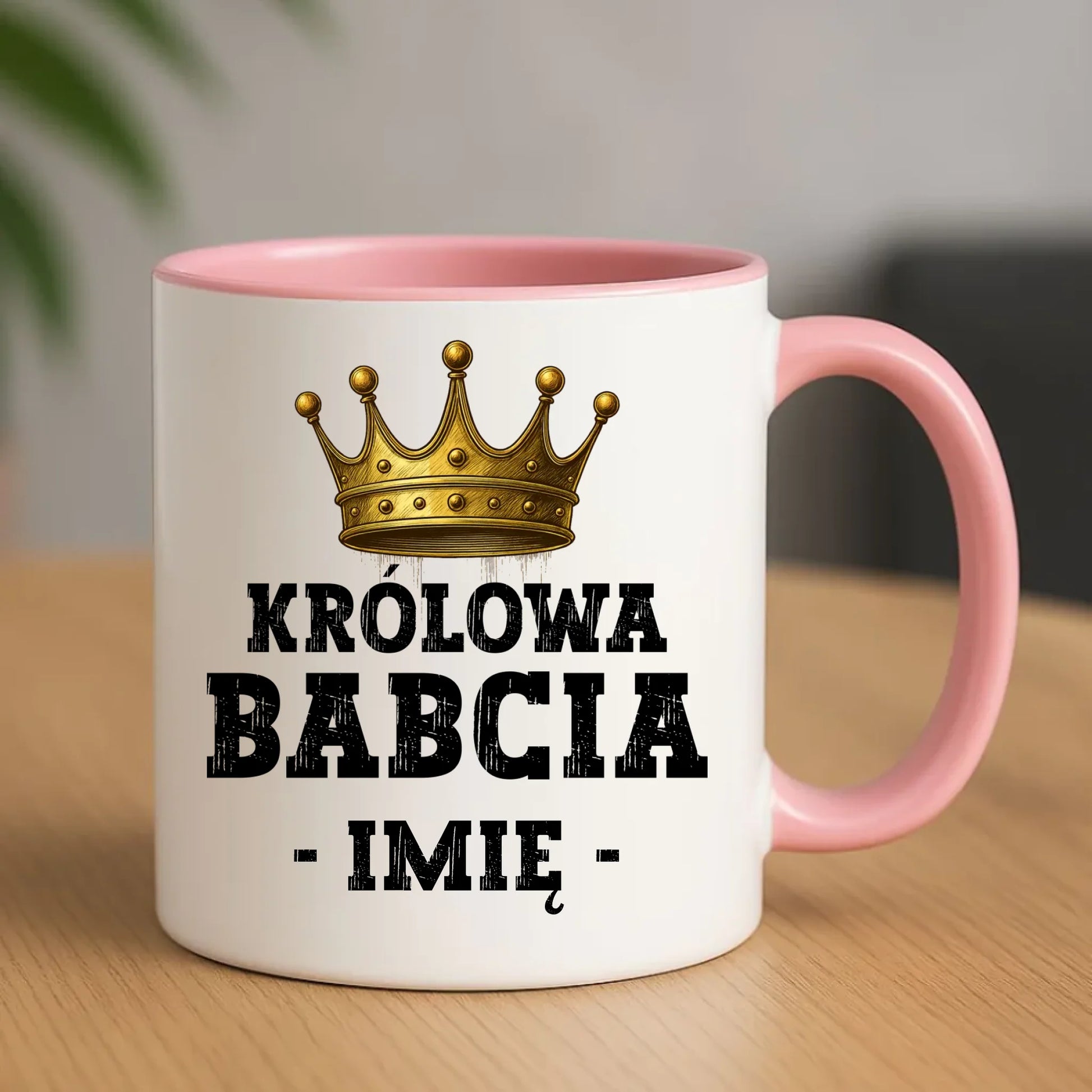 Kubek dla babci - Królowa Babcia - personalizowany B17 - StoryCups.pl