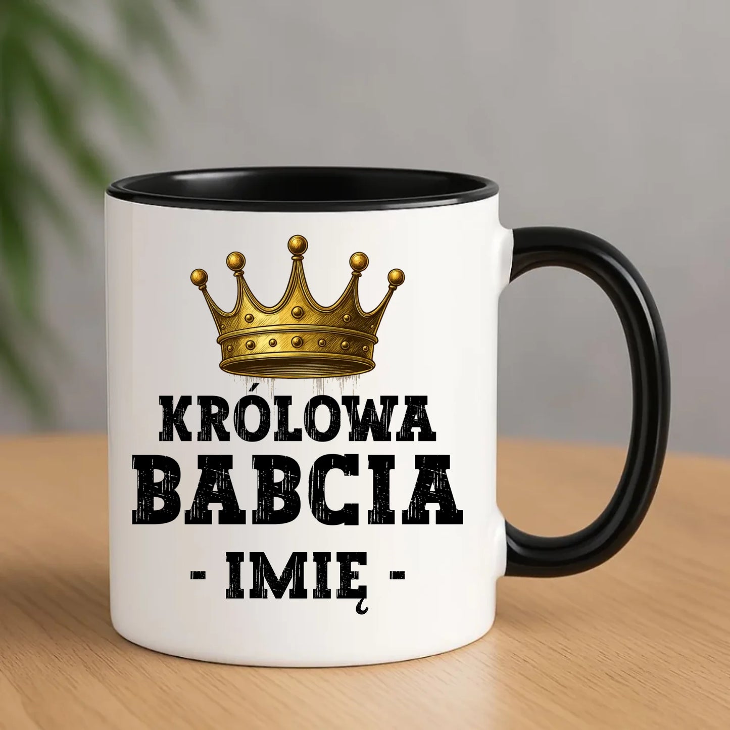 Kubek dla babci - Królowa Babcia - personalizowany B17 - StoryCups.pl