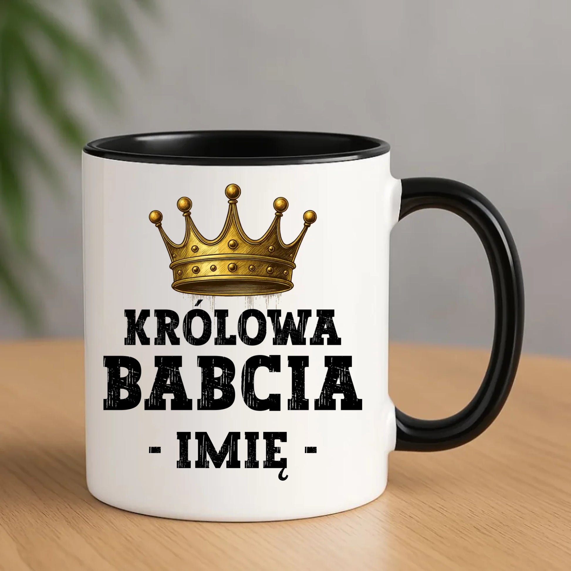Kubek dla babci - Królowa Babcia - personalizowany B17 - StoryCups.pl