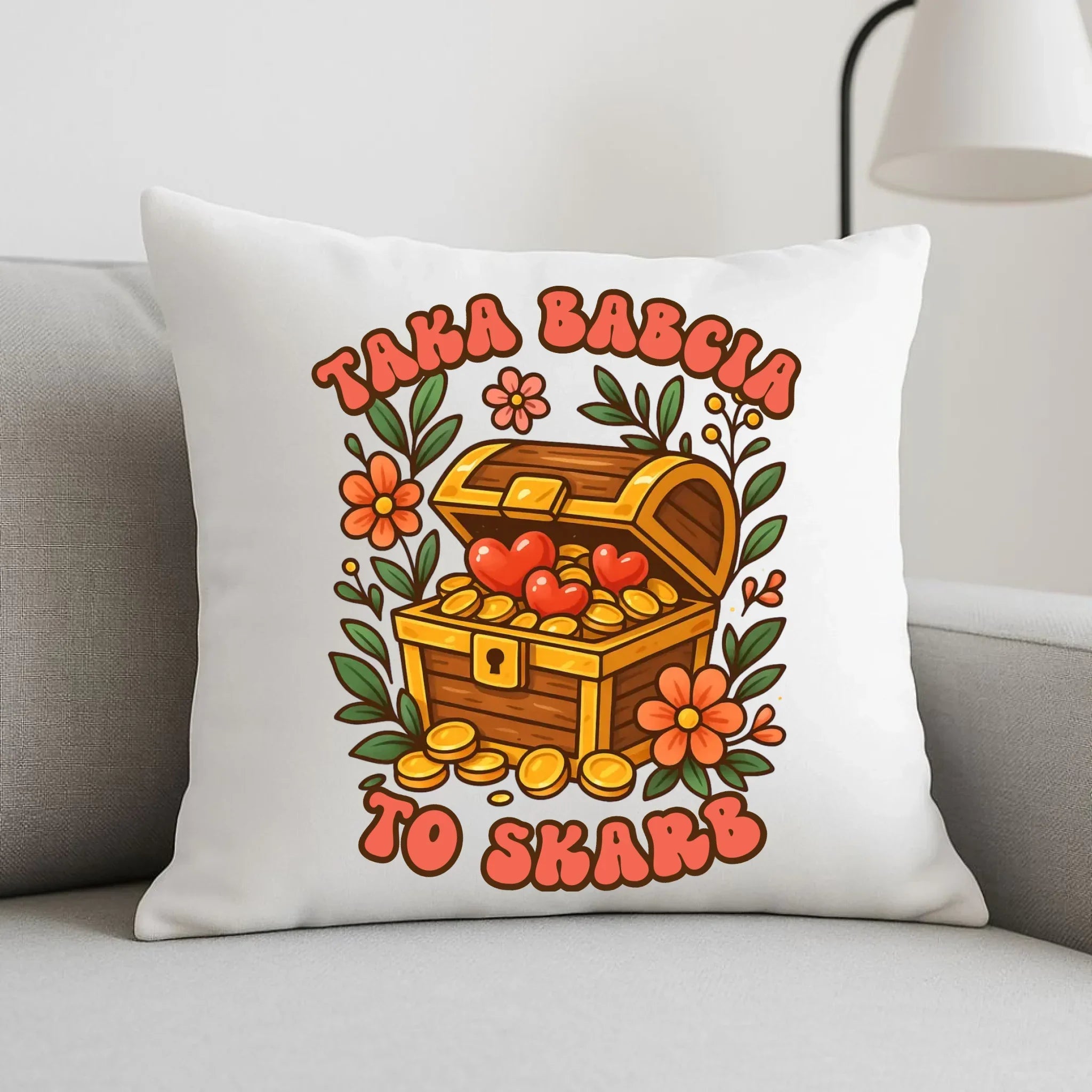 Poduszka dla babci - Taka Babcia to skarb B19 - StoryCups.pl