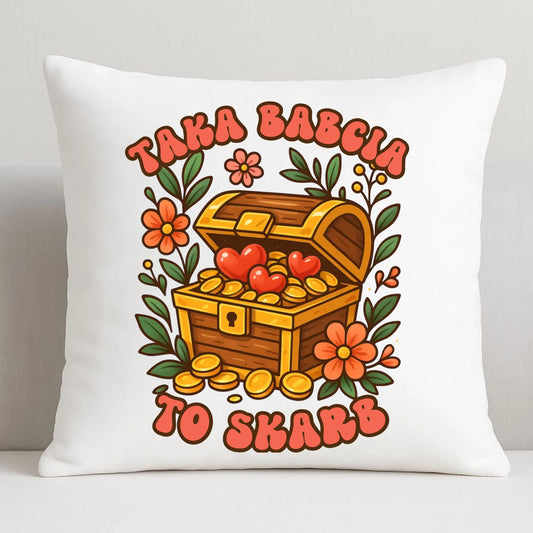 Poduszka dla babci - Taka Babcia to skarb B19 - StoryCups.pl