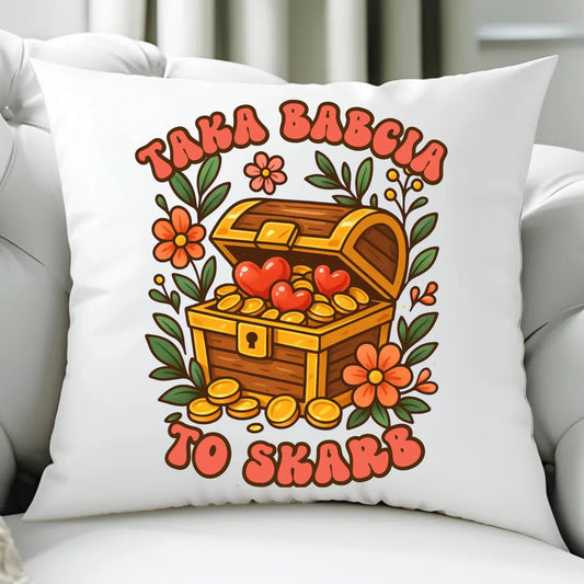 Poduszka dla babci - Taka Babcia to skarb B19 - StoryCups.pl