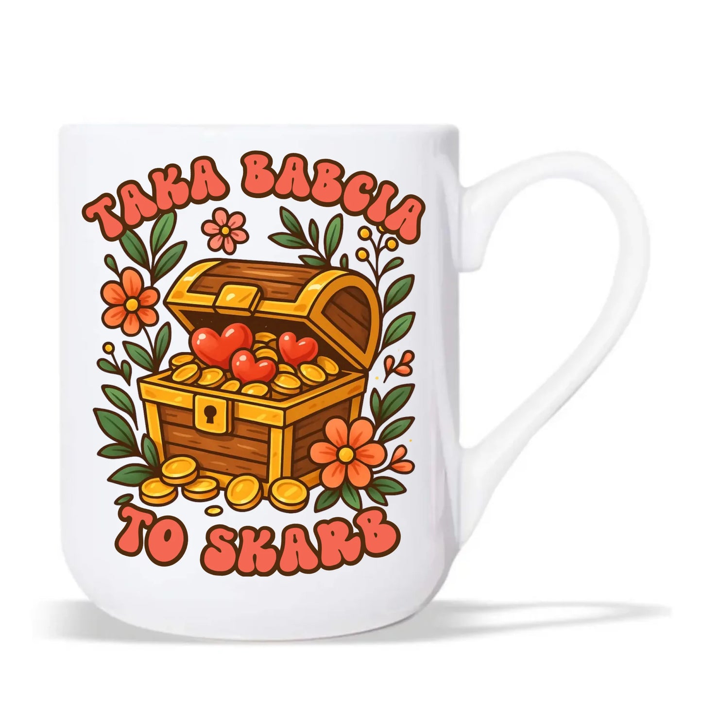 Kubek elegant dla babci - Taka Babcia to skarb B19 - StoryCups.pl