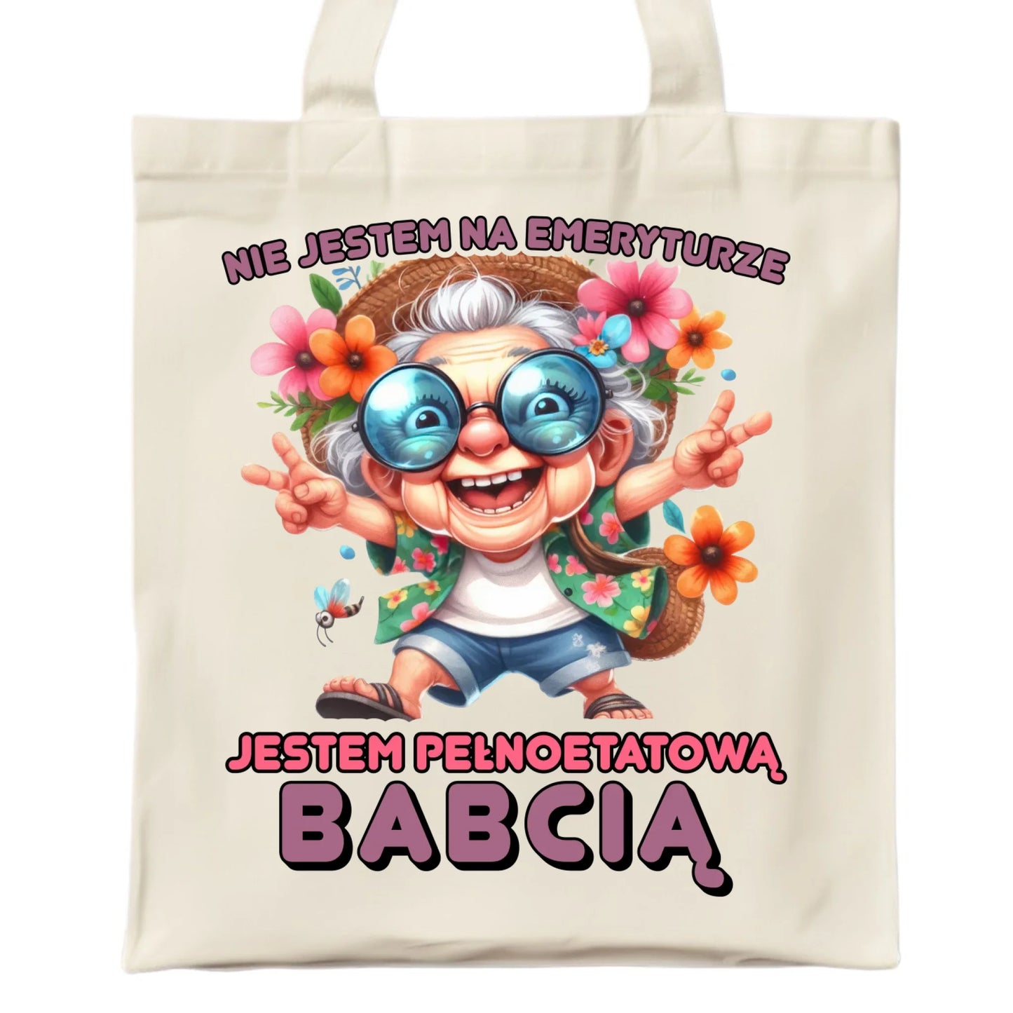 Torba dla babci - Pełnoetatowa babcia B20 - StoryCups.pl