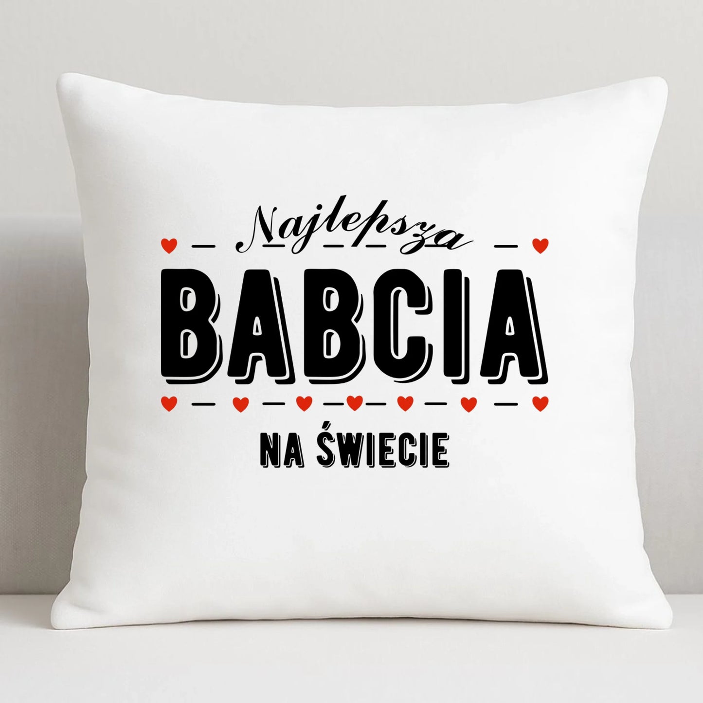 Poduszka dla babci - Najlepsza babcia na świecie B23 - StoryCups.pl