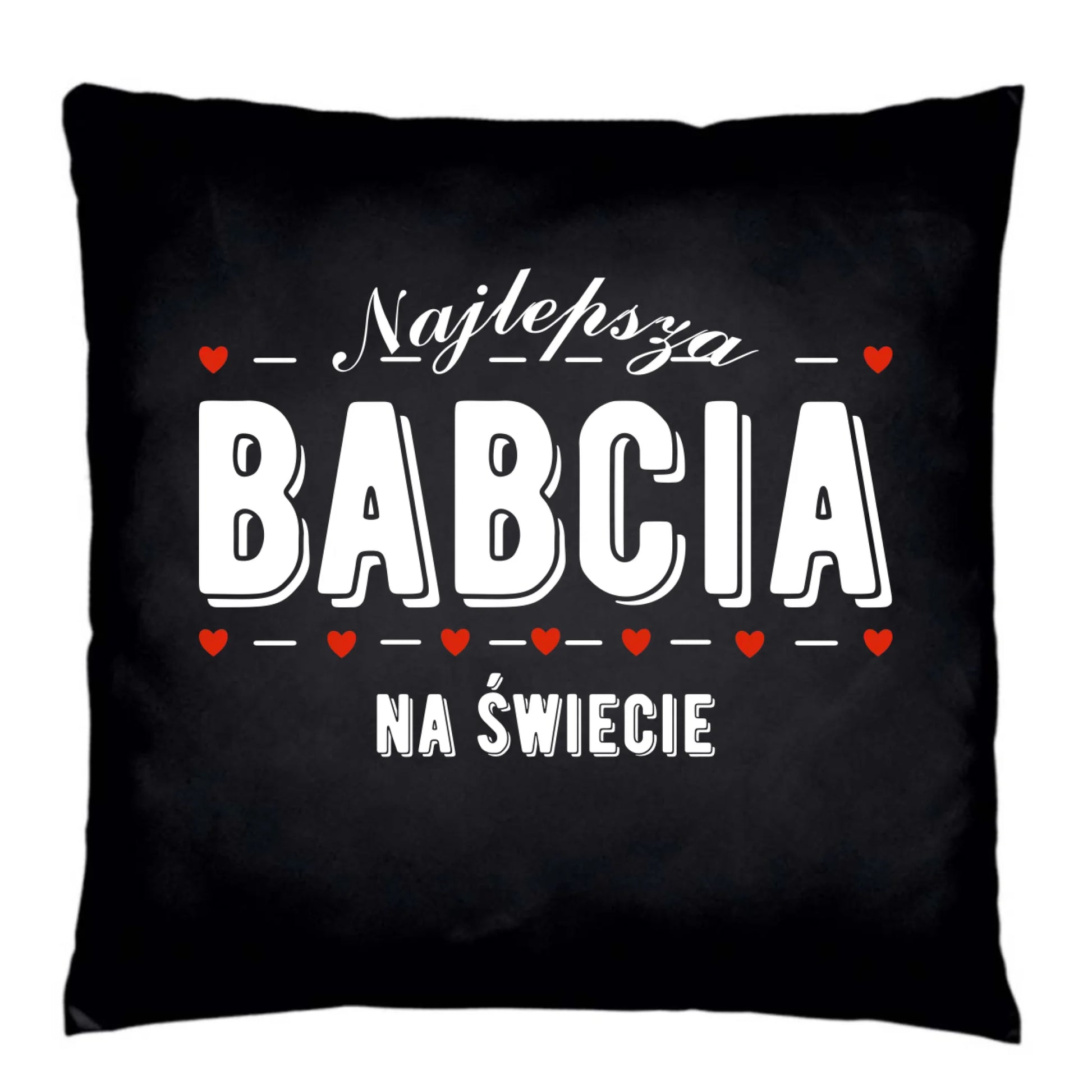 Poduszka dekoracyjna dla babci - Najlepsza babcia na świecie B23 - StoryCups.pl