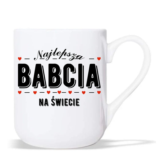 Kubek elegant dla babci - Najlepsza babcia na świecie B23 - StoryCups.pl