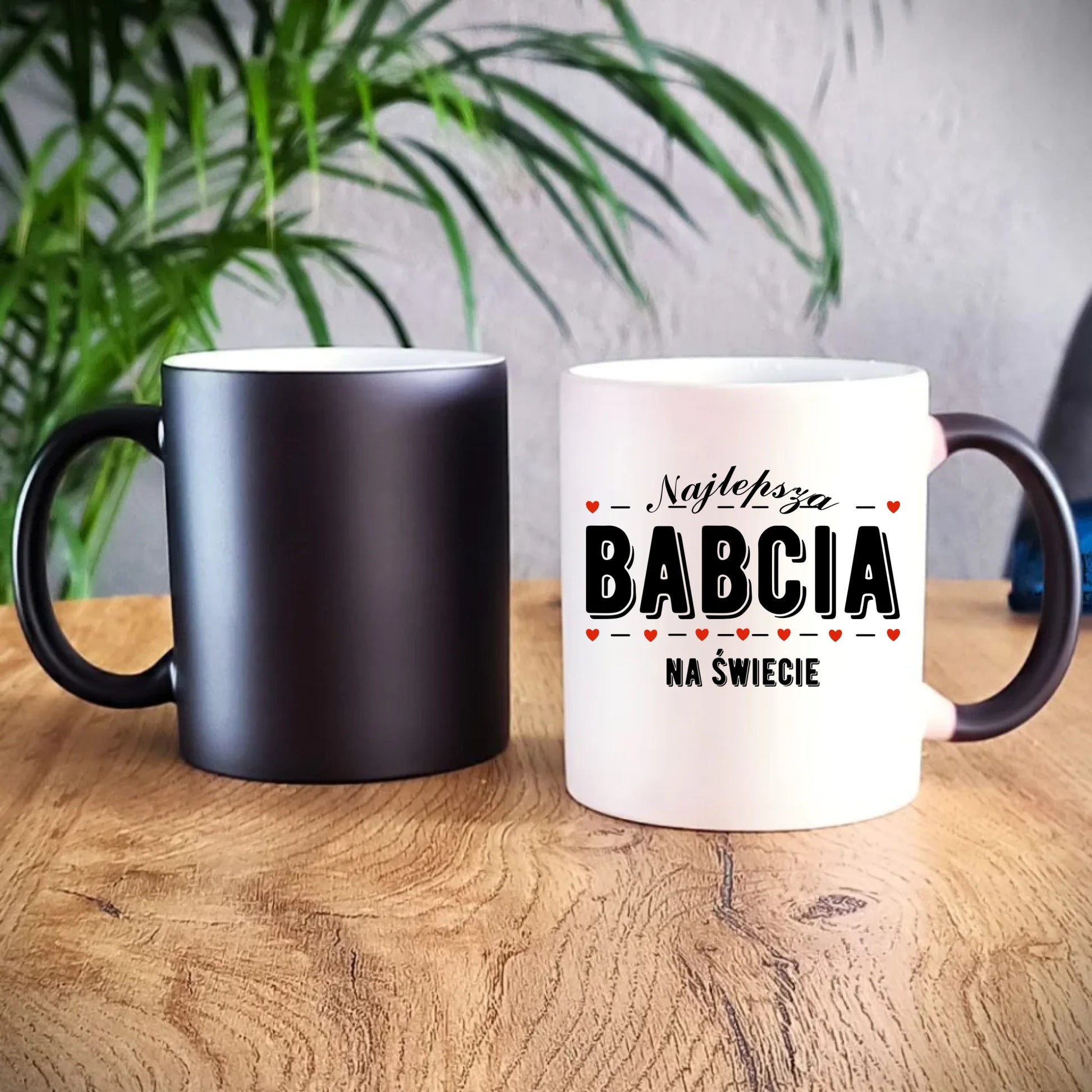 Kubek magiczny dla babci - Najlepsza babcia na świecie B23 - StoryCups.pl