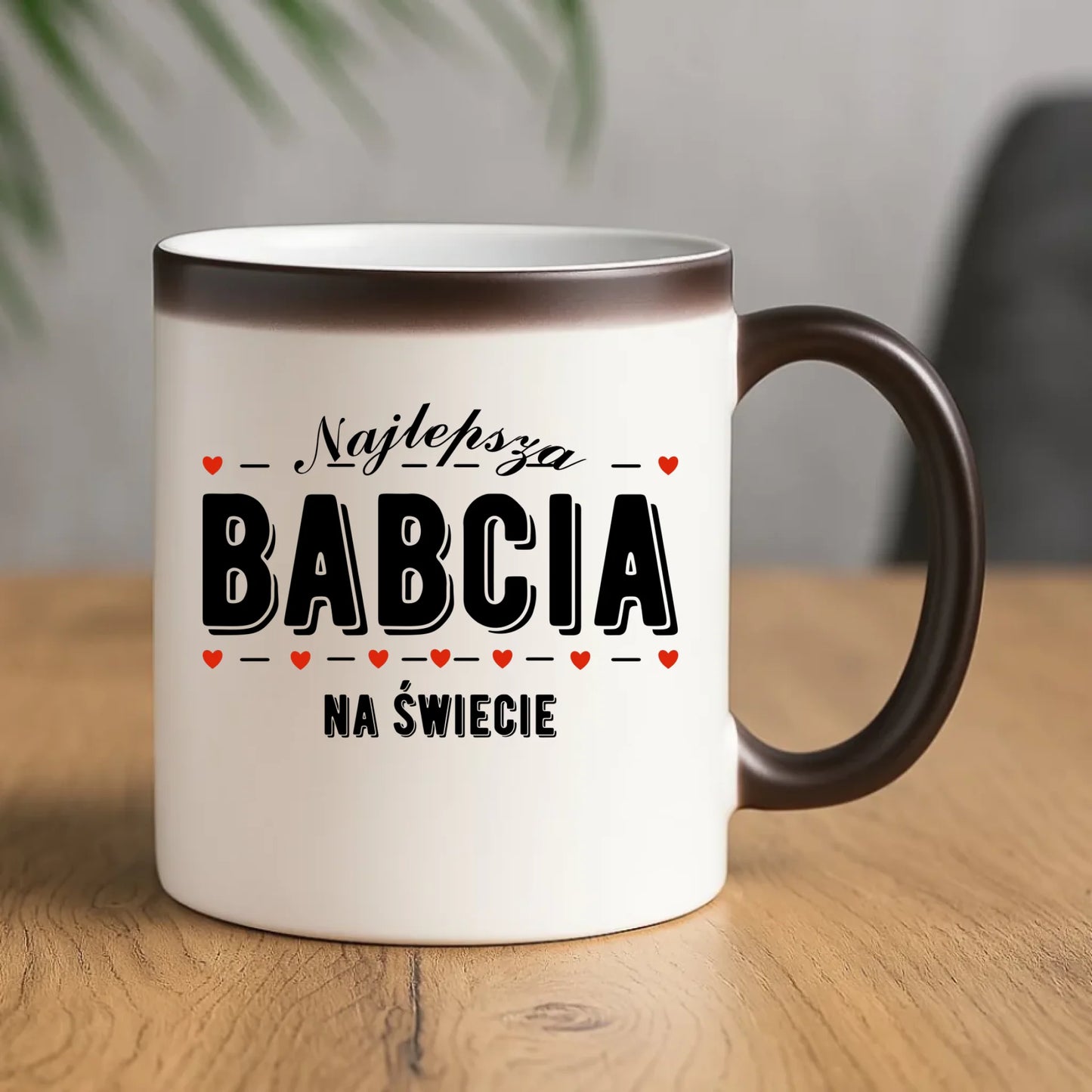 Kubek magiczny dla babci - Najlepsza babcia na świecie B23 - StoryCups.pl