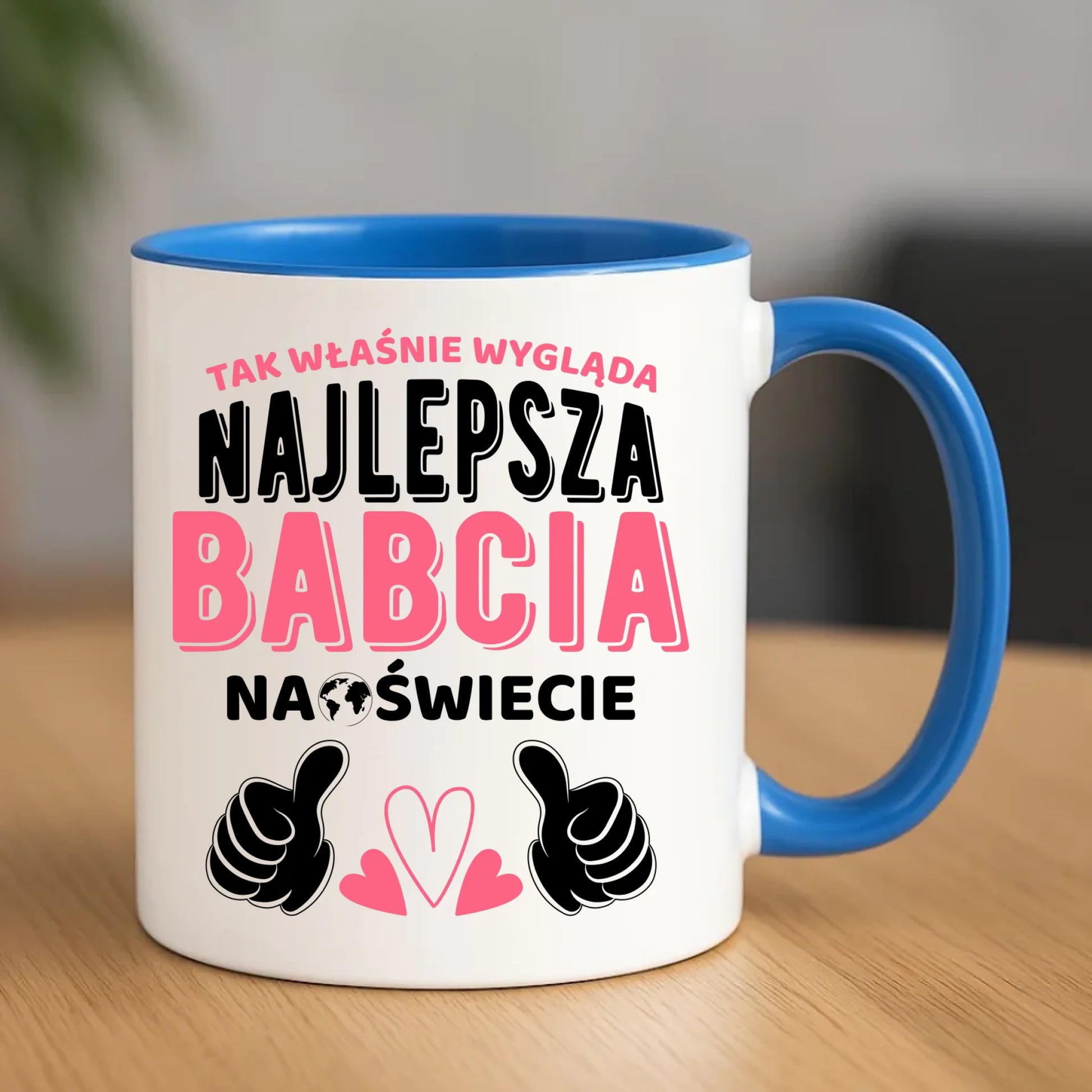 Kubek dla babci - Tak wygląda najlepsza babcia na świecie B24 - StoryCups.pl