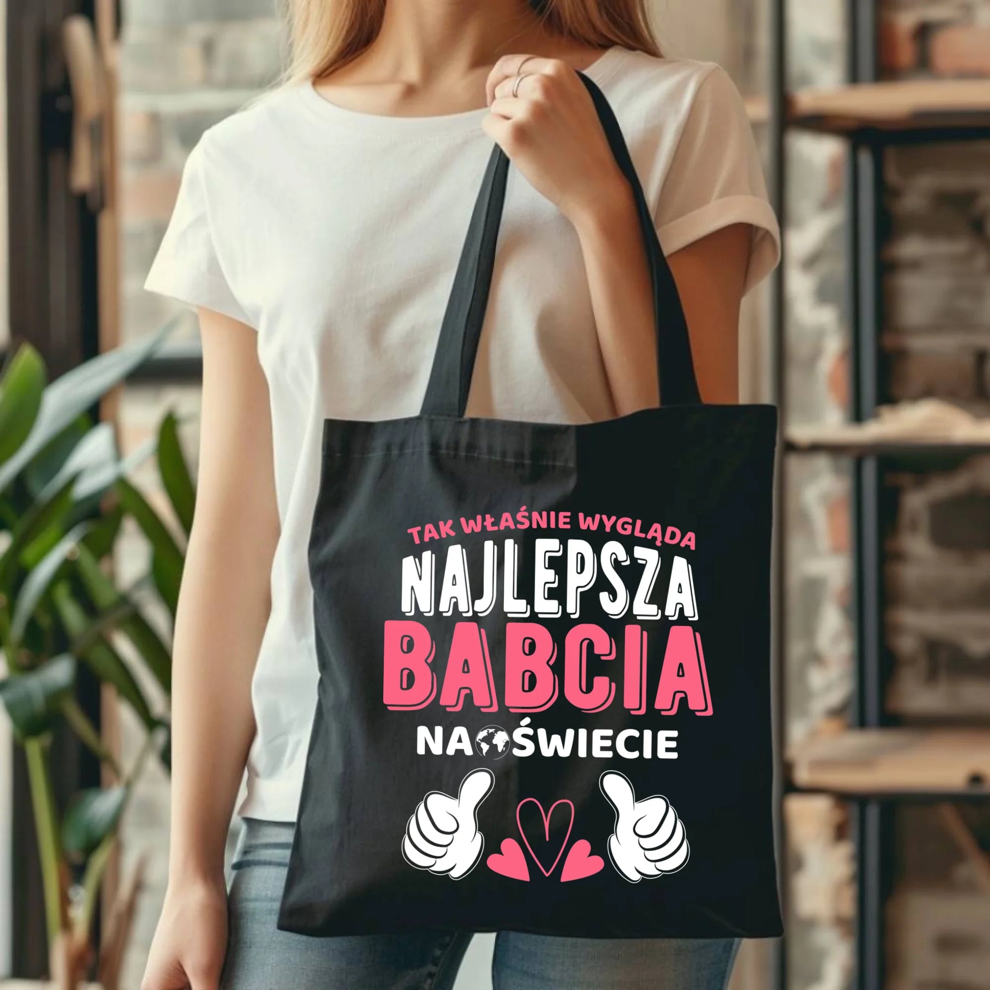 Torba dla babci - Tak wygląda najlepsza babcia na świecie B24 - StoryCups.pl