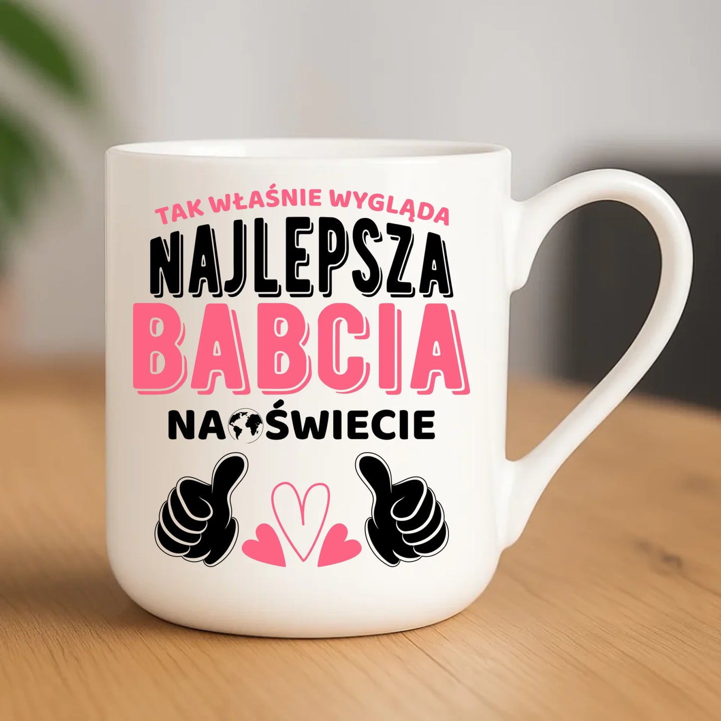 Kubek elegant dla babci - Tak wygląda najlepsza babcia na świecie B24 - StoryCups.pl