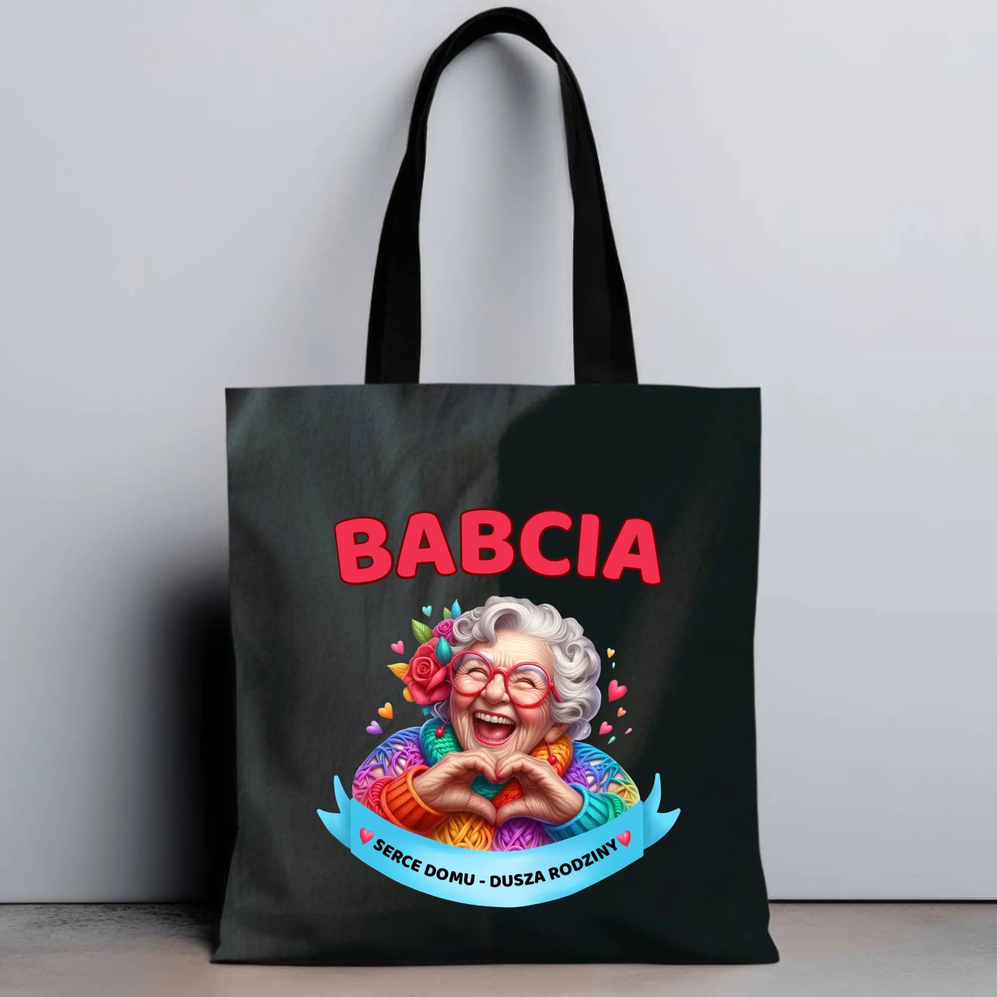 Torba dla babci - Babcia serce domu dusza rodziny B25 - StoryCups.pl