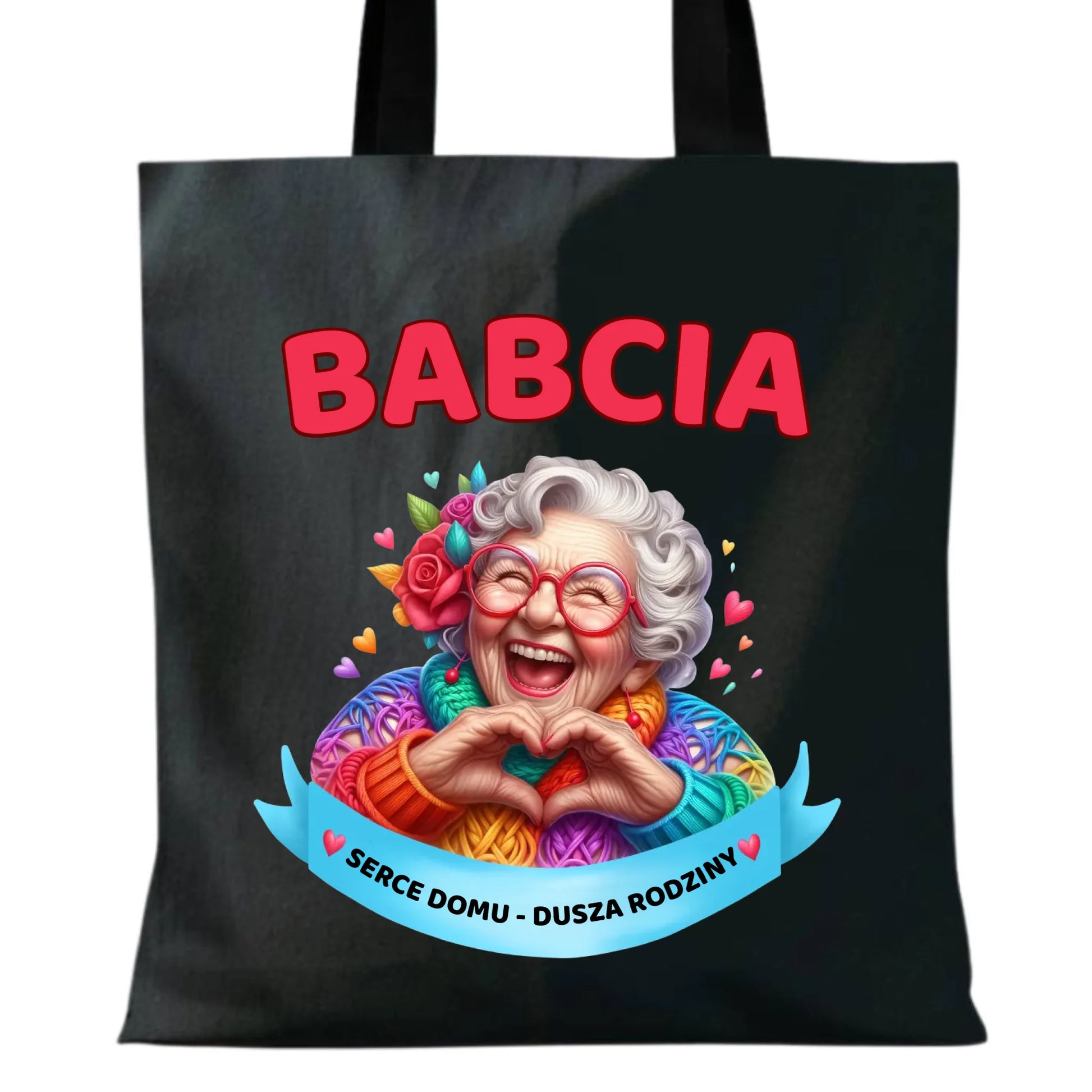 Torba dla babci - Babcia serce domu dusza rodziny B25 - StoryCups.pl