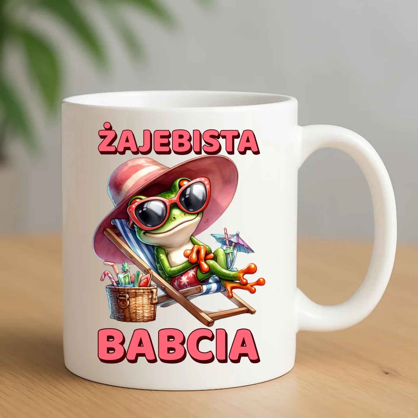 Kubek dla babci - Żajebista Babcia Żaba B27 - StoryCups.pl