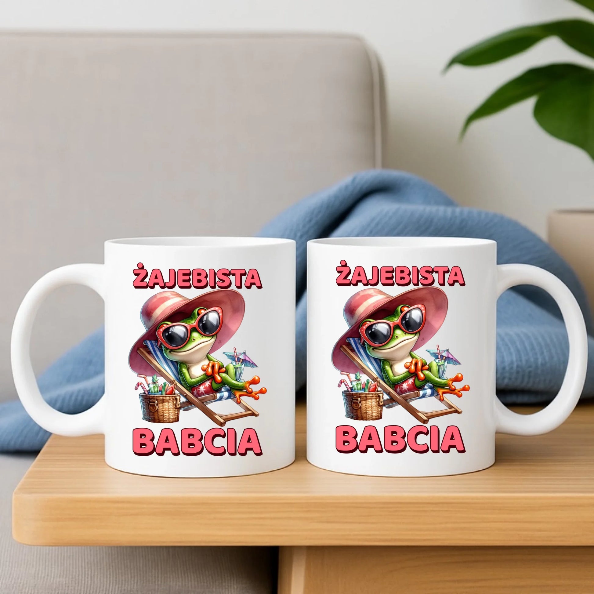 Kubek dla babci - Żajebista Babcia Żaba B27 - StoryCups.pl