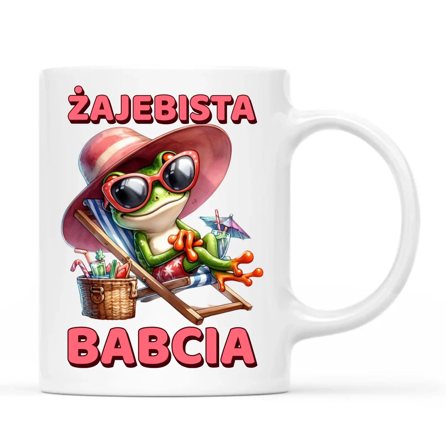 Kubek dla babci - Żajebista Babcia Żaba B27 - StoryCups.pl