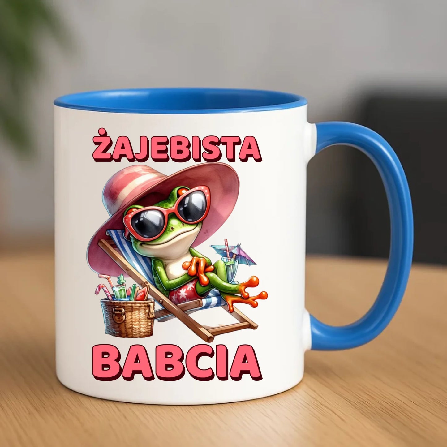 Kubek dla babci - Żajebista Babcia Żaba B27 - StoryCups.pl
