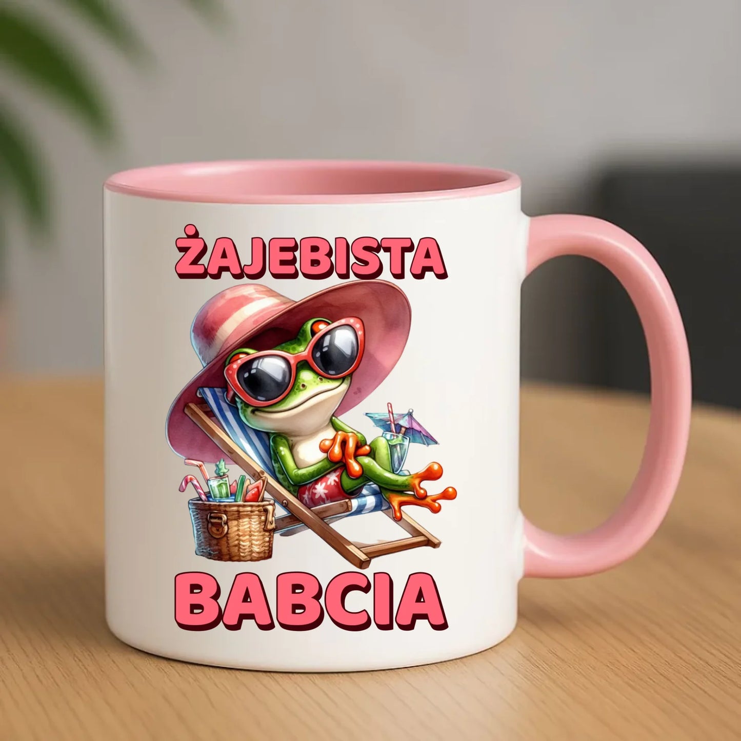 Kubek dla babci - Żajebista Babcia Żaba B27 - StoryCups.pl