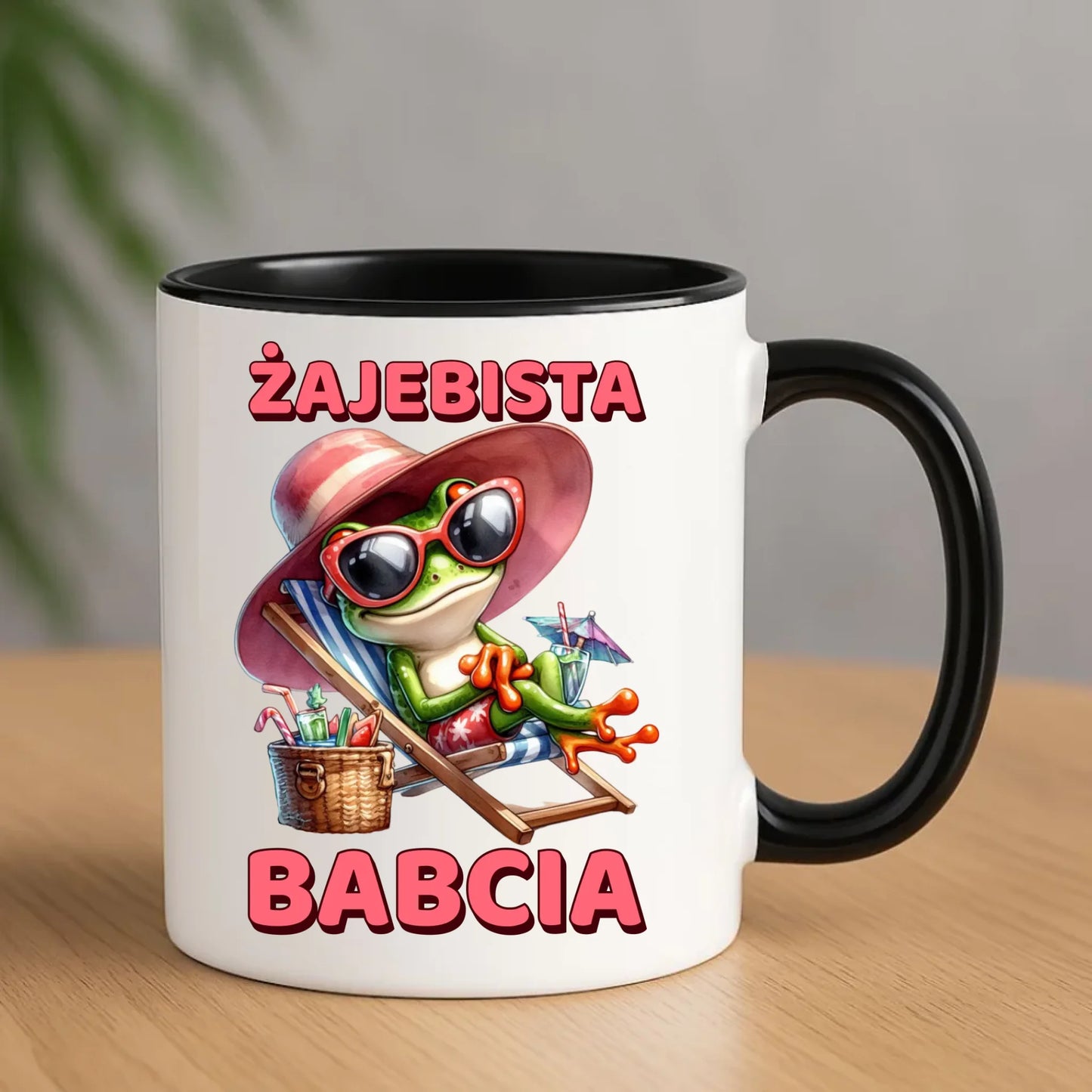 Kubek dla babci - Żajebista Babcia Żaba B27 - StoryCups.pl