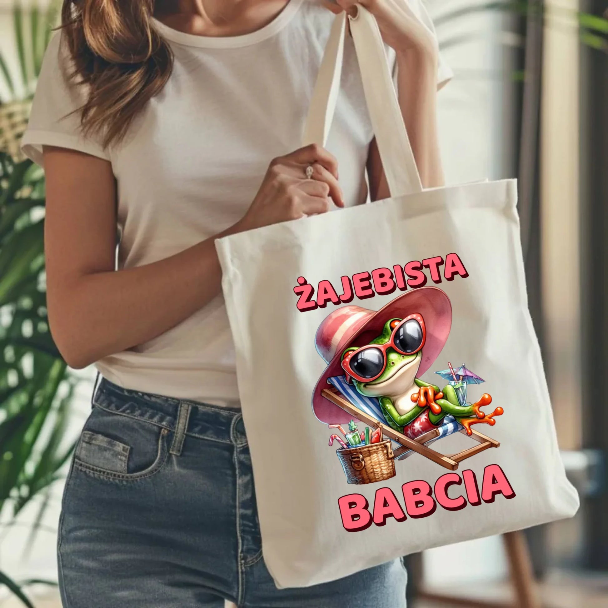 Torba dla babci - Żajebista Babcia Żaba B27 - StoryCups.pl