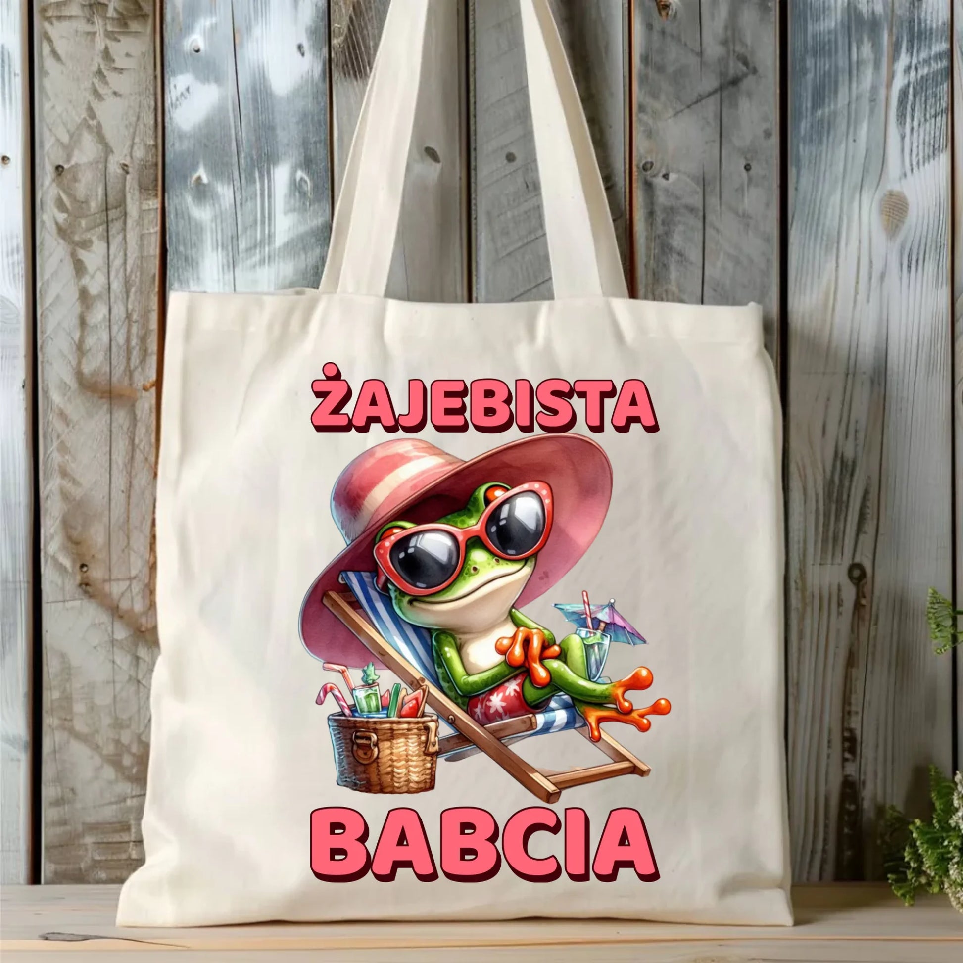 Torba dla babci - Żajebista Babcia Żaba B27 - StoryCups.pl