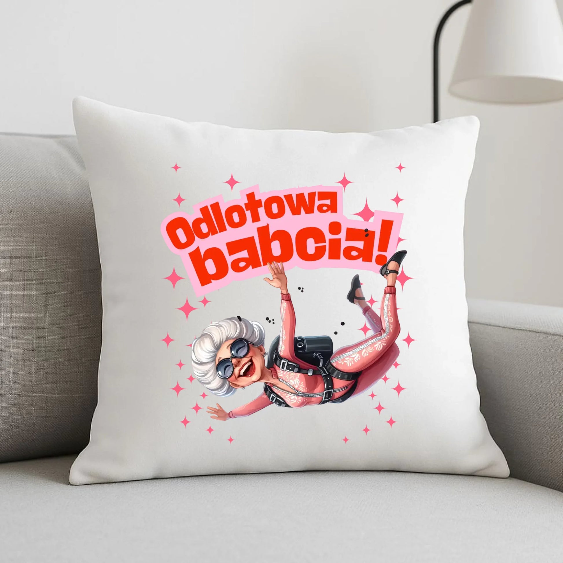 Poduszka dla babci - Odlotowa babcia B28 - StoryCups.pl