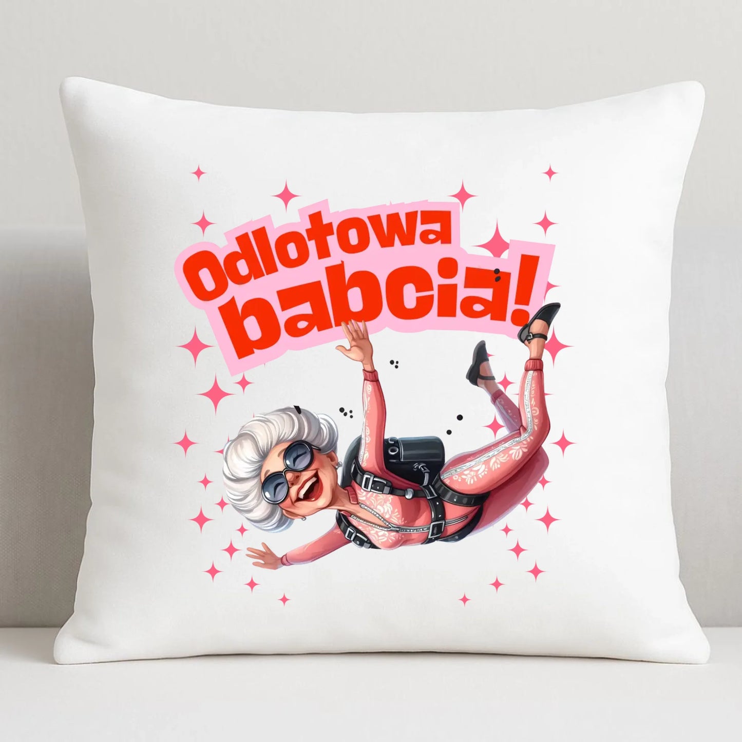 Poduszka dla babci - Odlotowa babcia B28 - StoryCups.pl