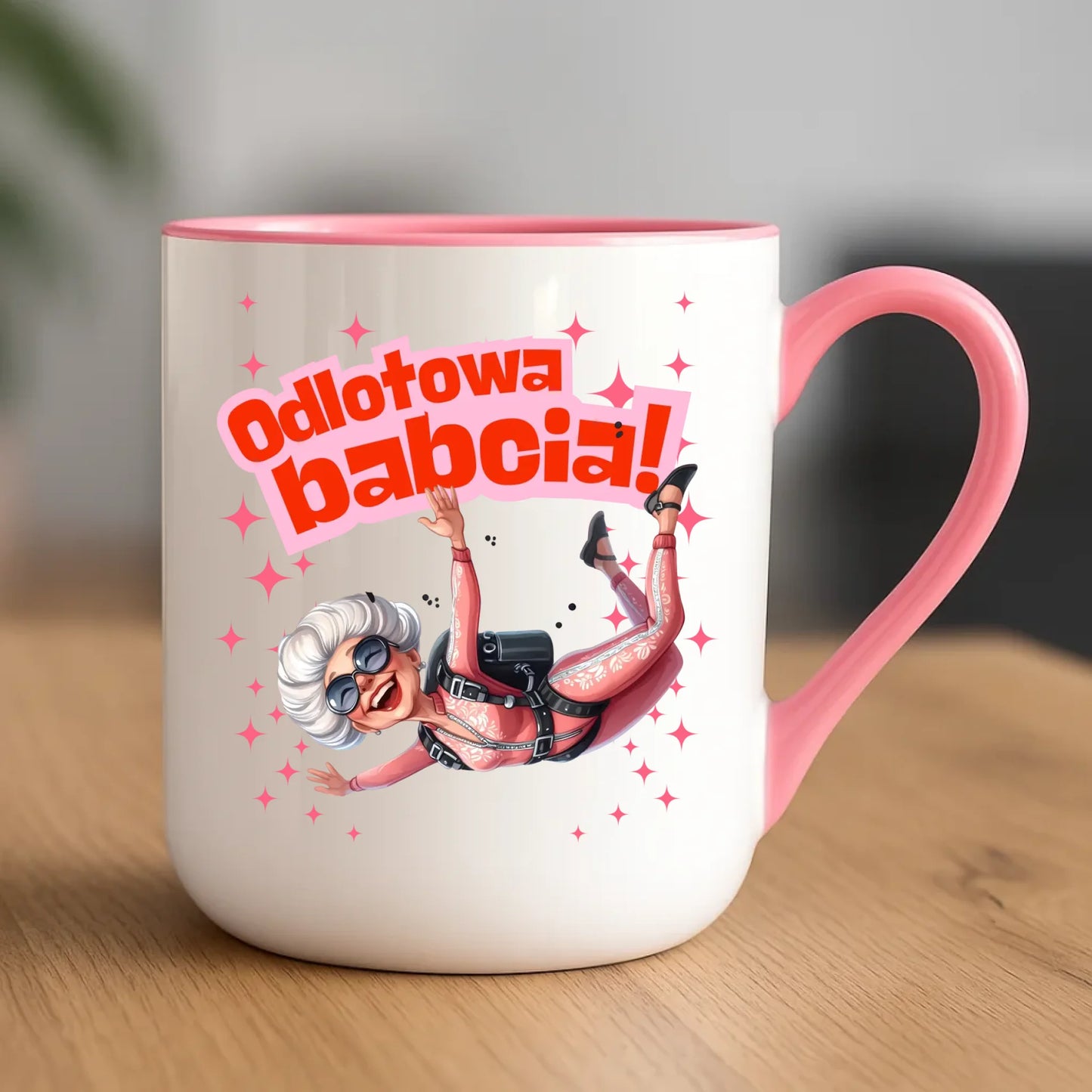 Kubek elegant dla babci - Odlotowa babcia B28 - StoryCups.pl