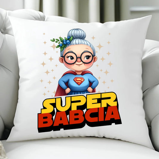 Poduszka dla babci - Super Babcia B29 - StoryCups.pl