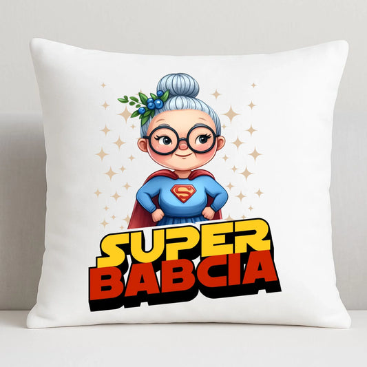 Poduszka dla babci - Super Babcia B29 - StoryCups.pl