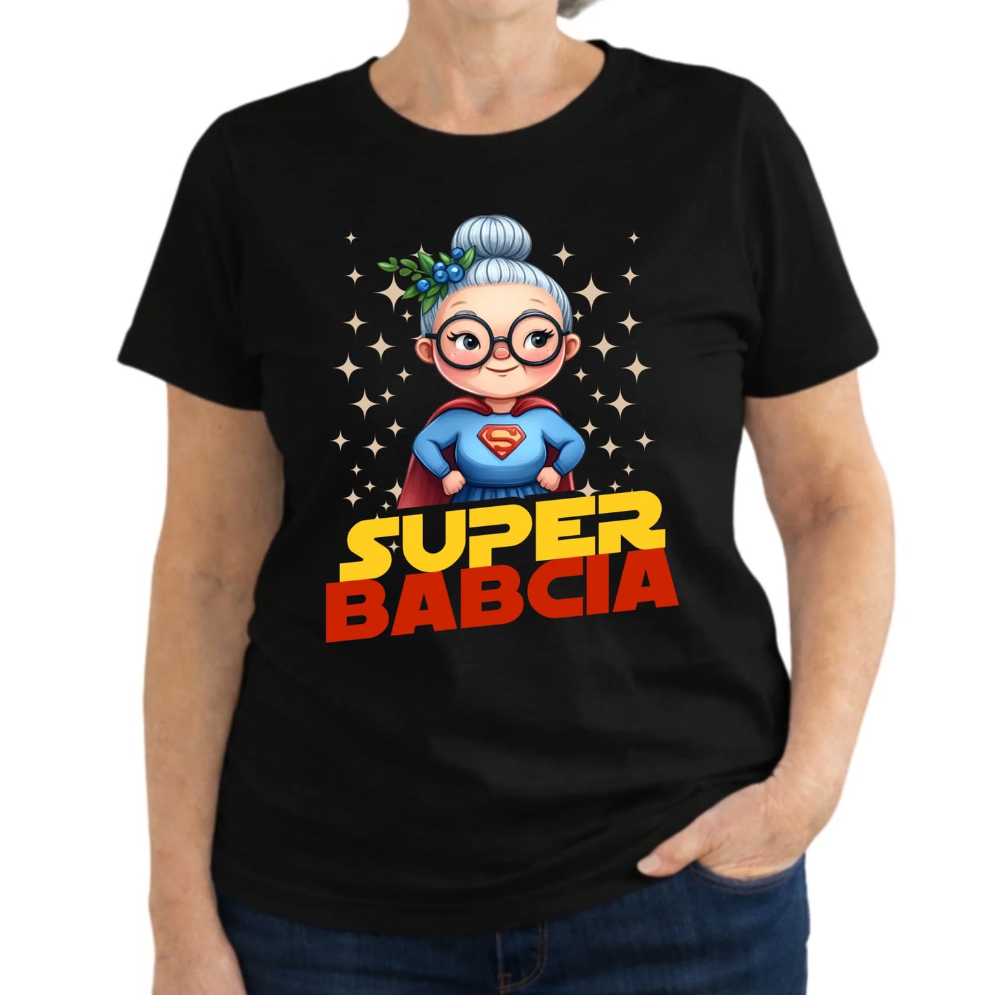 Koszulka dla babci - Super Babcia B29 - StoryCups.pl
