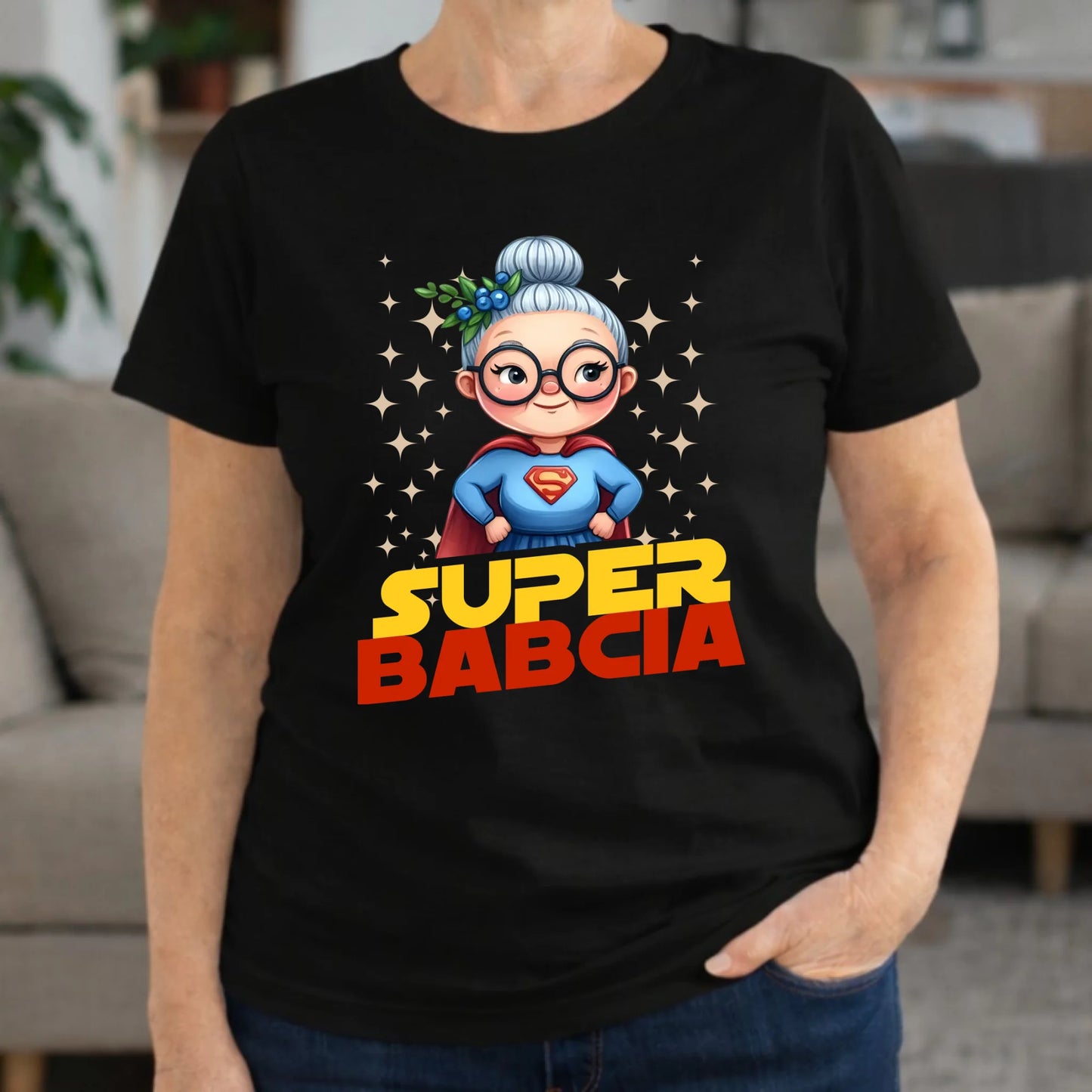 Koszulka dla babci - Super Babcia B29 - StoryCups.pl