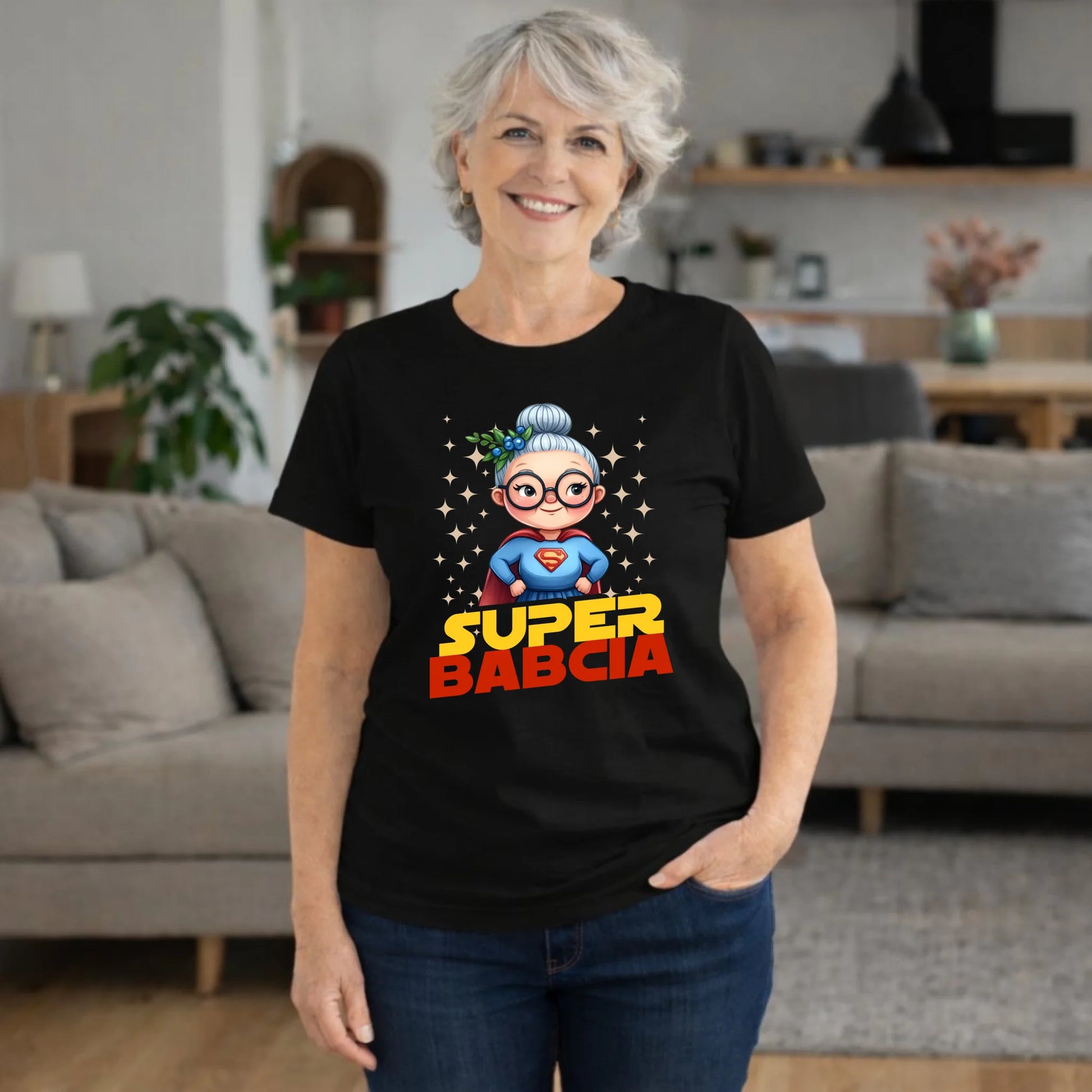 Koszulka dla babci - Super Babcia B29 - StoryCups.pl