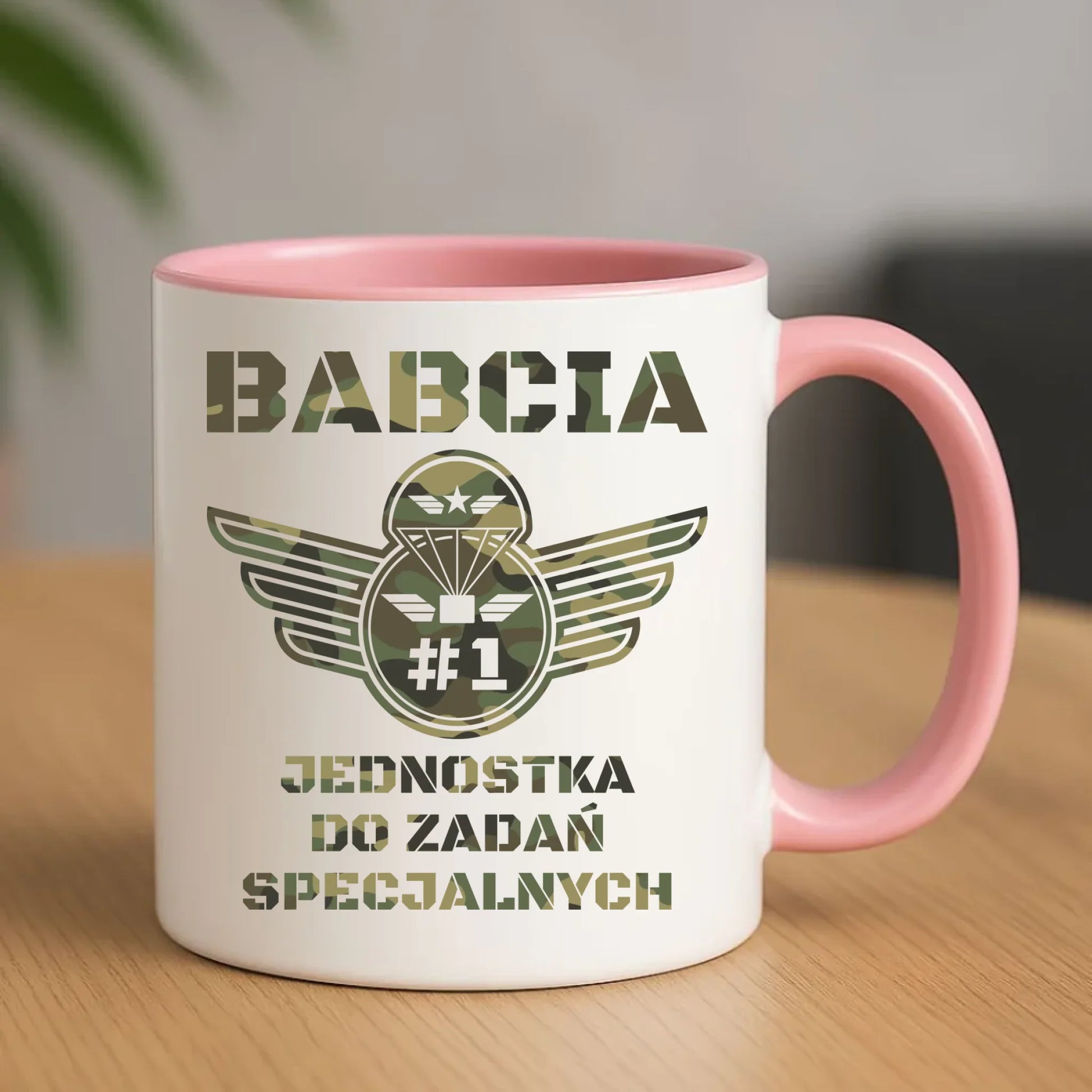 Kubek dla babci - Babcia jednostka do zadań specjalnych B31 - StoryCups.pl