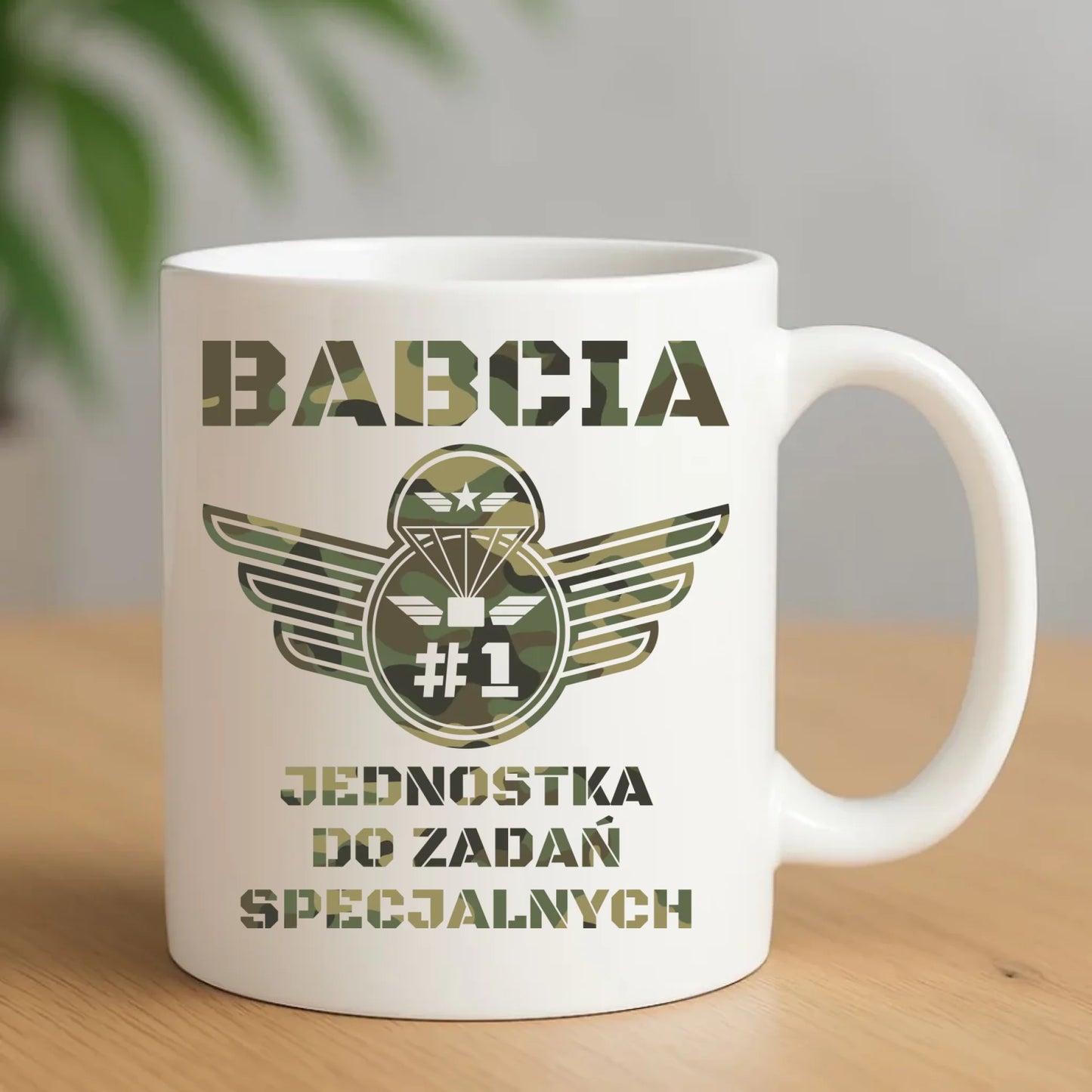 Kubek dla babci - Babcia jednostka do zadań specjalnych B31 - StoryCups.pl