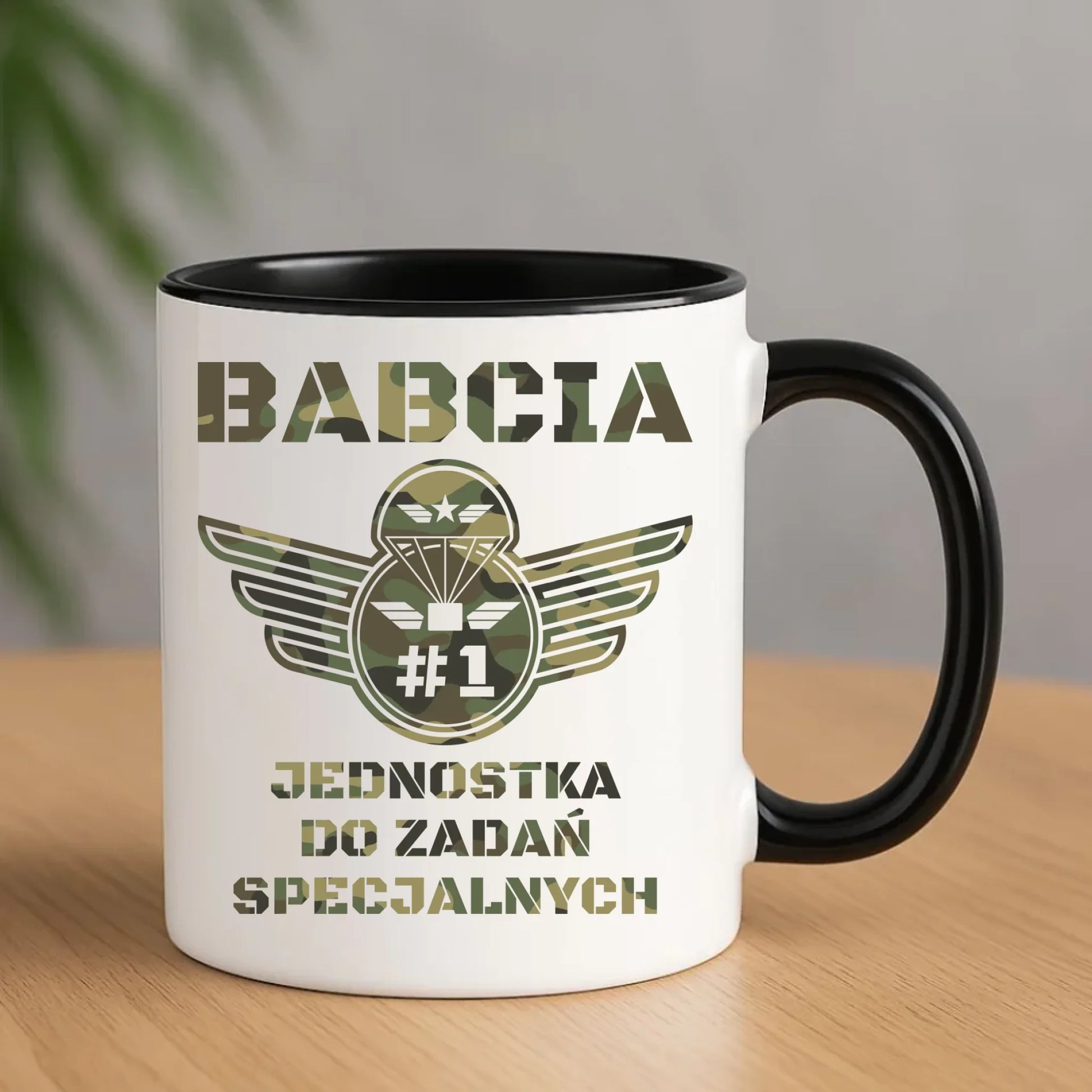 Kubek dla babci - Babcia jednostka do zadań specjalnych B31 - StoryCups.pl