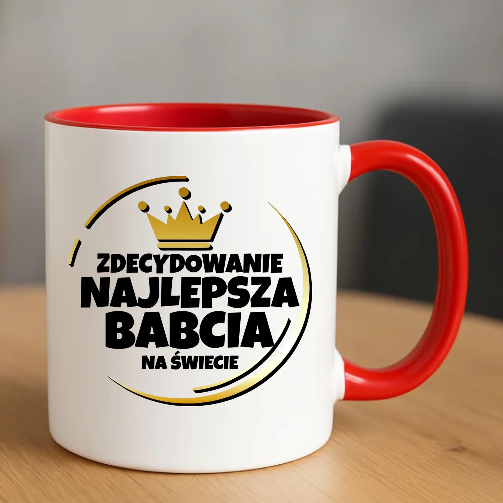 Kubek dla babci - Zdecydowanie najlepsza babcia B32 - StoryCups.pl