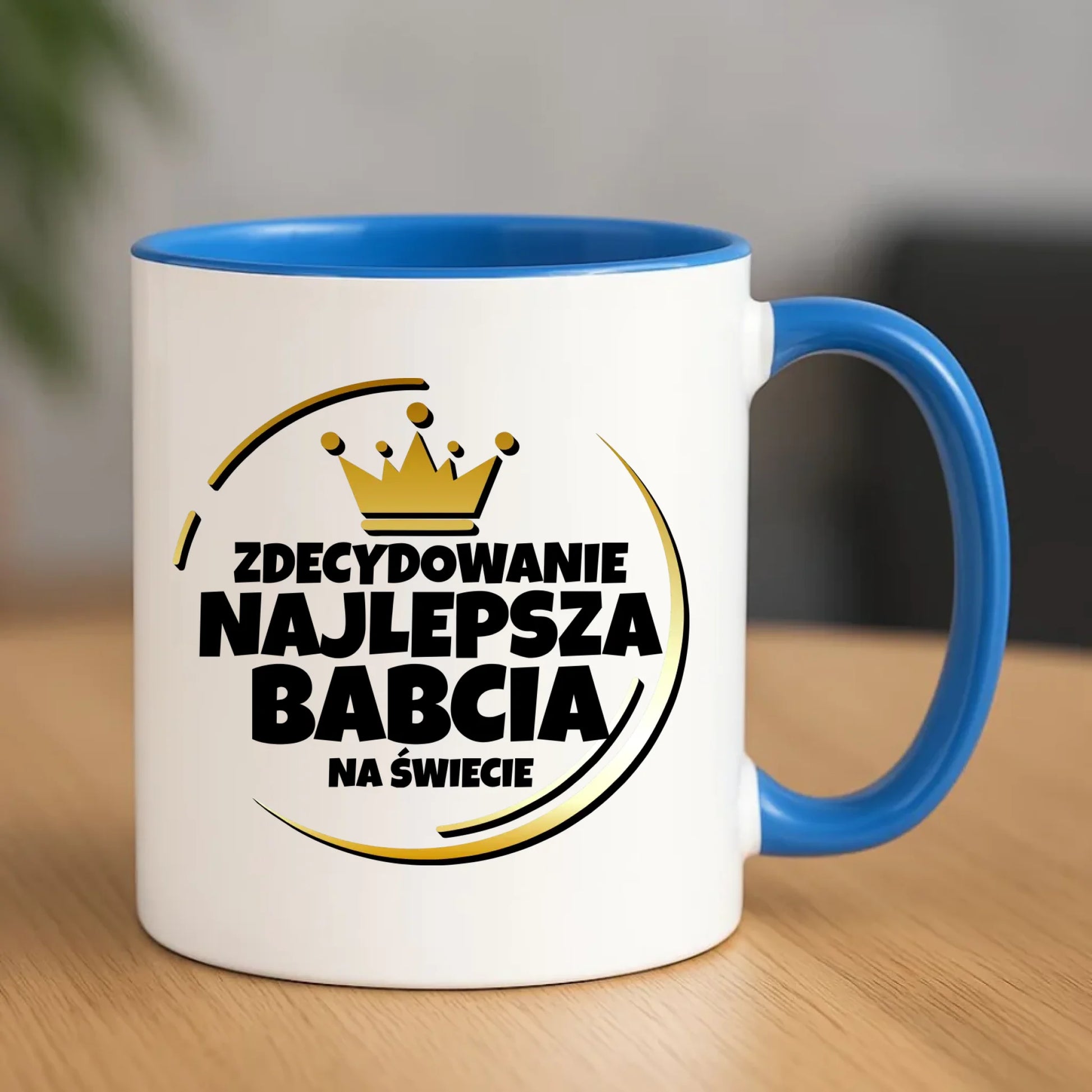 Kubek dla babci - Zdecydowanie najlepsza babcia B32 - StoryCups.pl