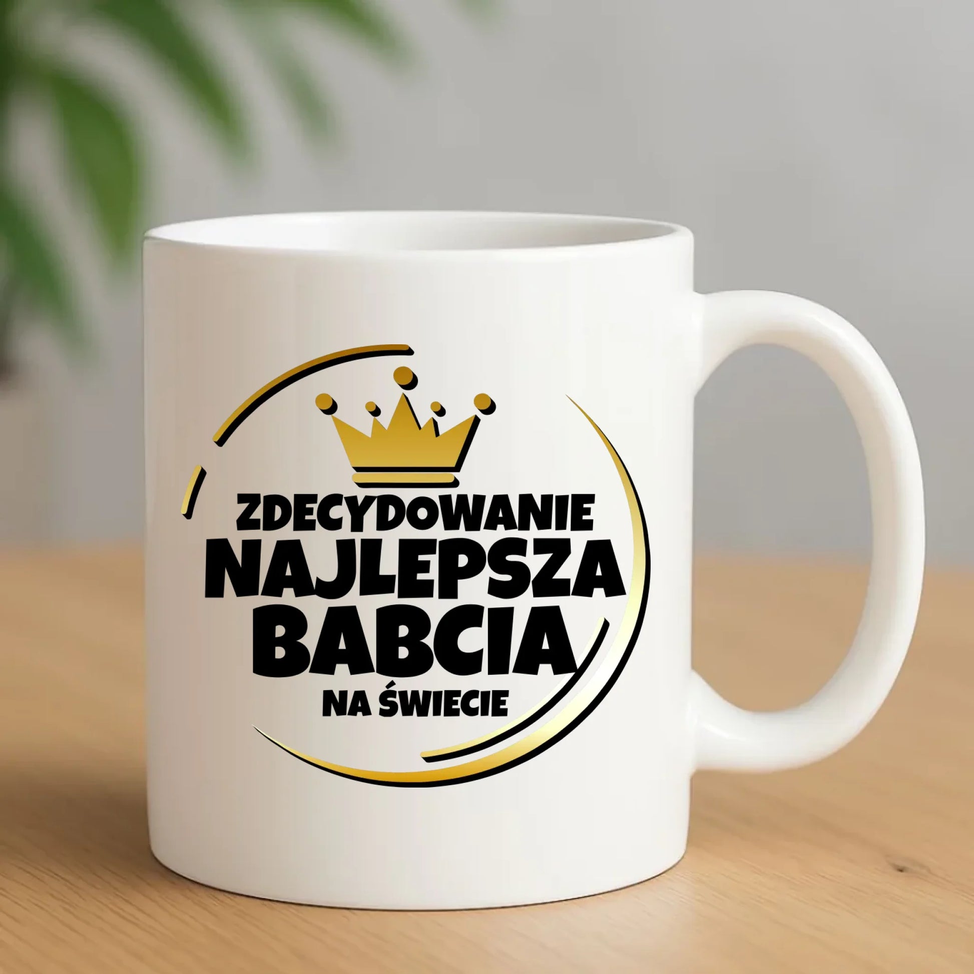 Kubek dla babci - Zdecydowanie najlepsza babcia B32 - StoryCups.pl