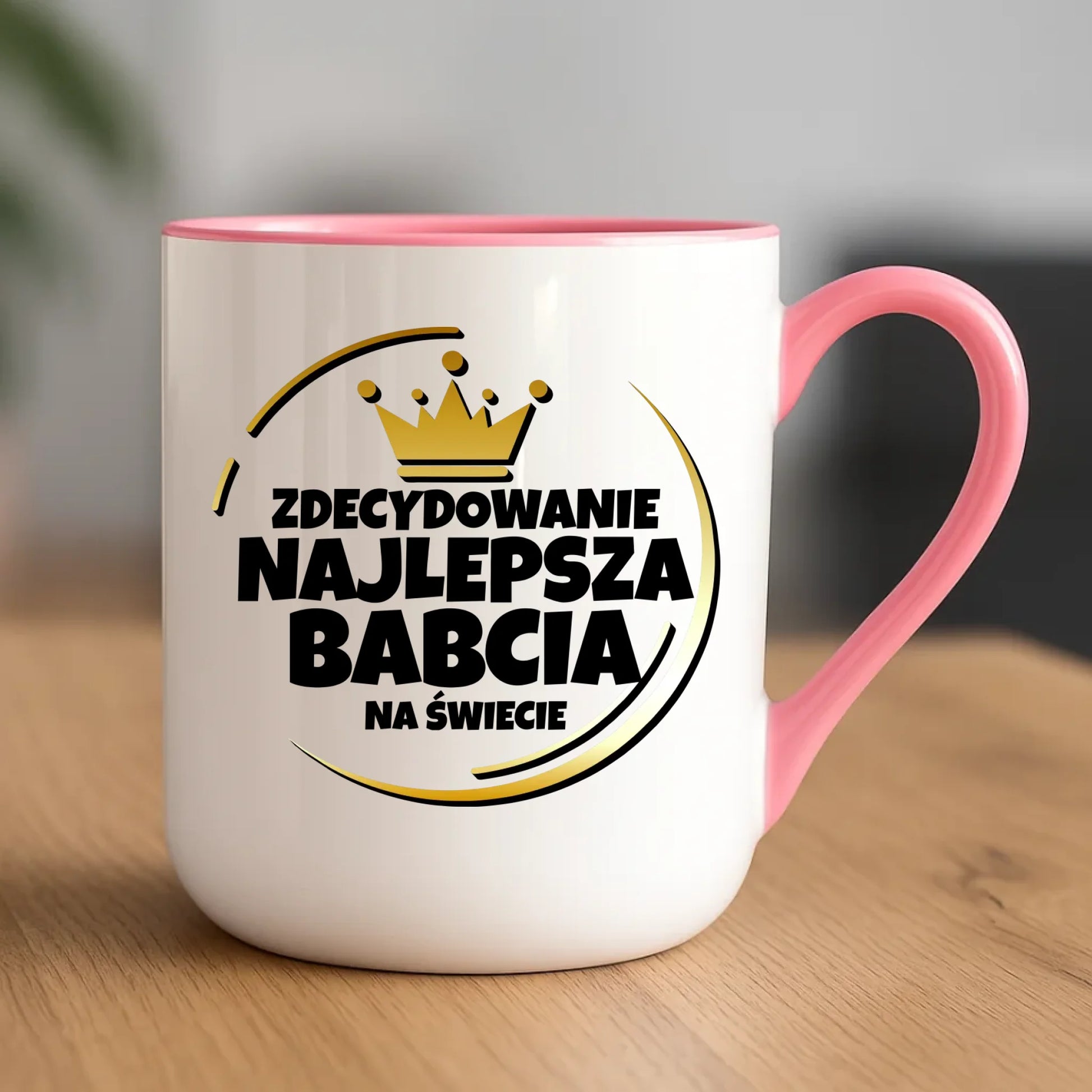 Kubek elegant dla babci - Zdecydowanie najlepsza babcia B32 - StoryCups.pl