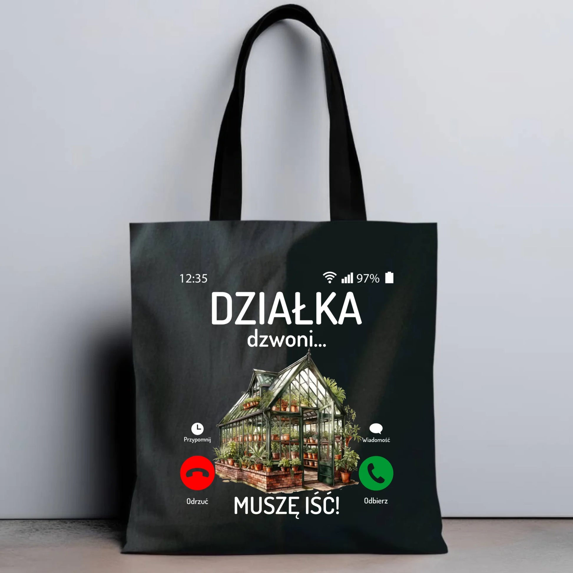 Torba dla babci - Działka dzwoni muszę iść B41 - StoryCups.pl