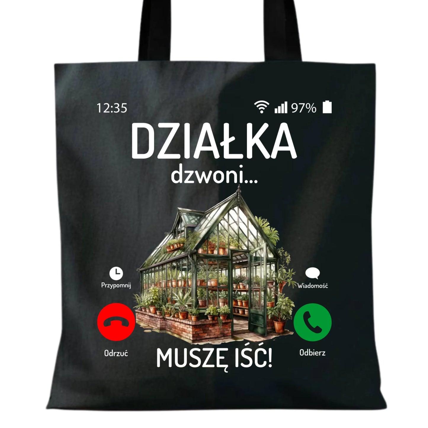 Torba dla babci - Działka dzwoni muszę iść B41 - StoryCups.pl