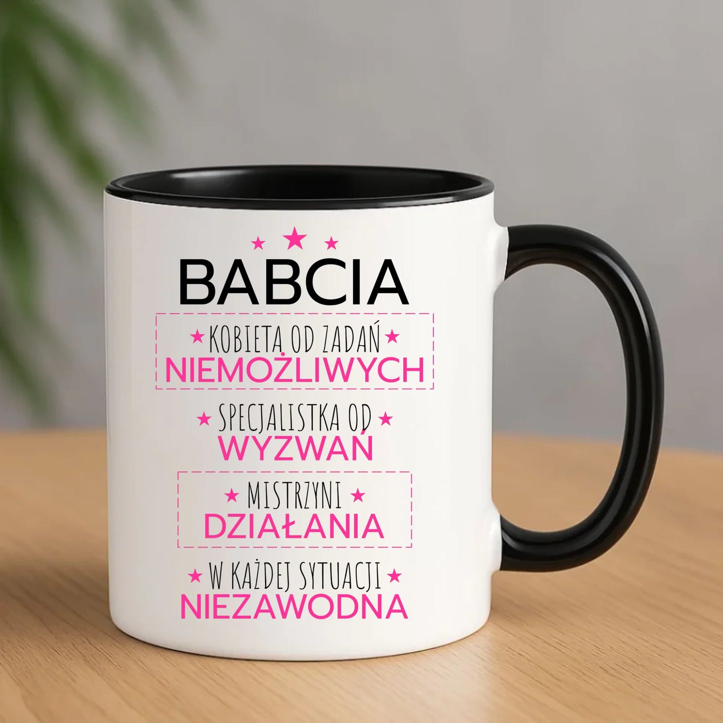 Kubek dla babci - Babcia kobieta od zadań niemożliwych B30 - StoryCups.pl