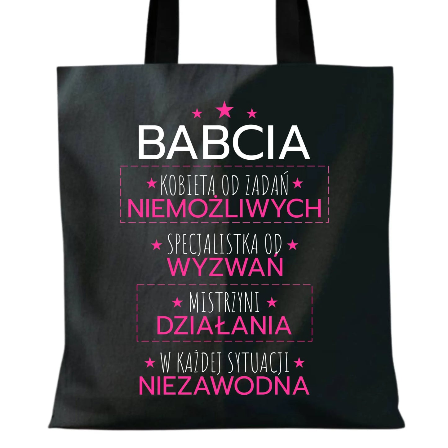 Torba dla babci - Babcia kobieta od zadań niemożliwych B30 - StoryCups.pl