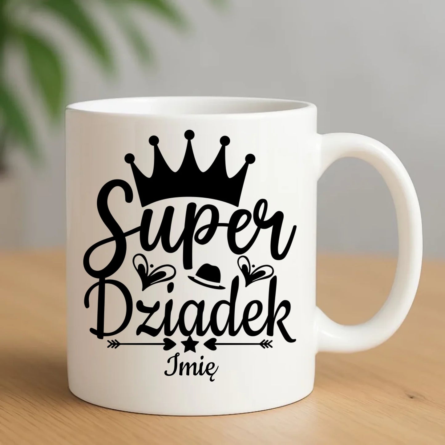 Kubek dla dziadka - Super Dziadek - personalizowany D03 - StoryCups.pl