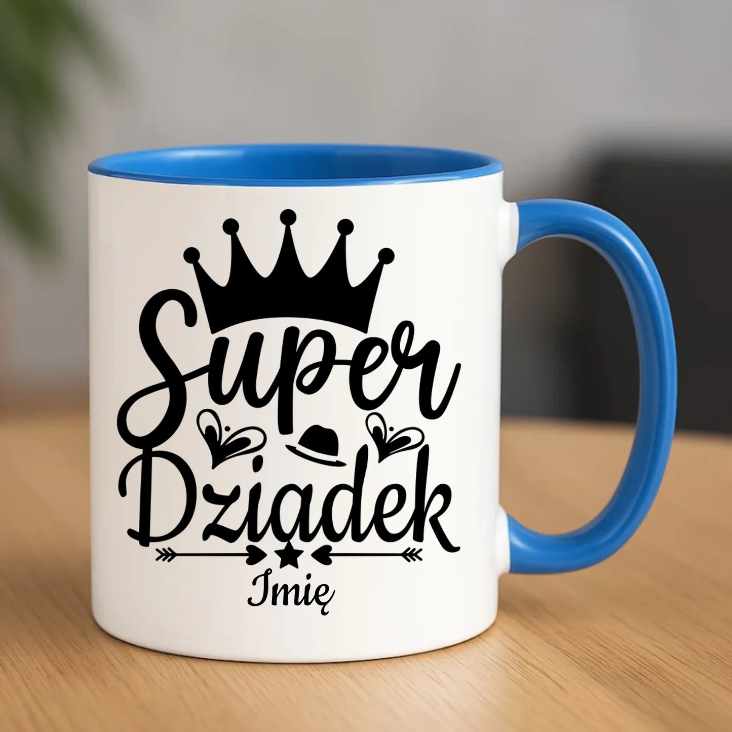 Kubek dla dziadka - Super Dziadek - personalizowany D03 - StoryCups.pl