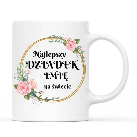 Kubek dla dziadka - Najlepszy dziadek na Świecie - personalizowany D04 - StoryCups.pl