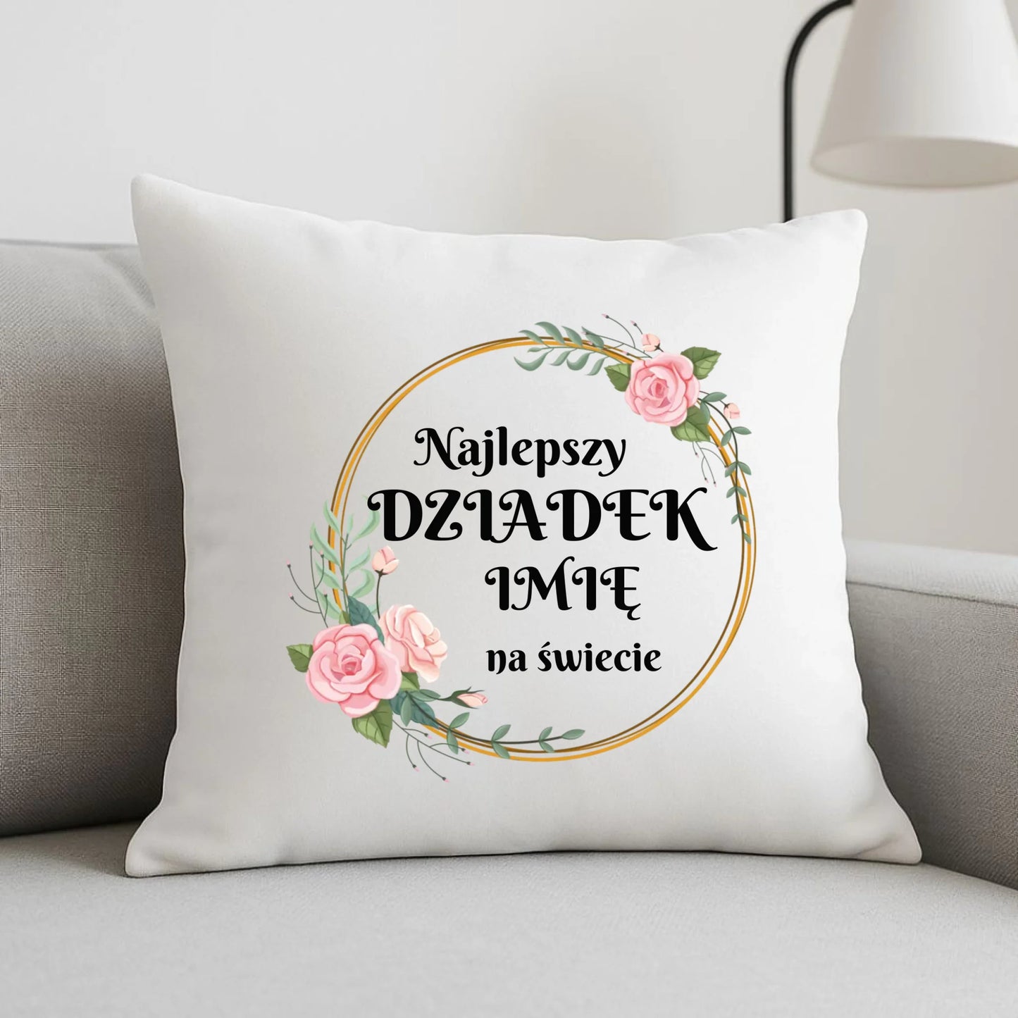 Poduszka dla dziadka - Najlepszy dziadek na Świecie - personalizowana D04 - StoryCups.pl