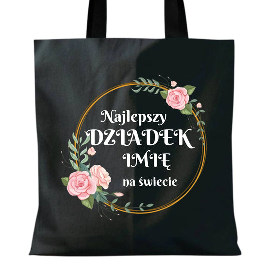 Torba dla dziadka - Najlepszy dziadek na Świecie - personalizowana D04 - StoryCups.pl